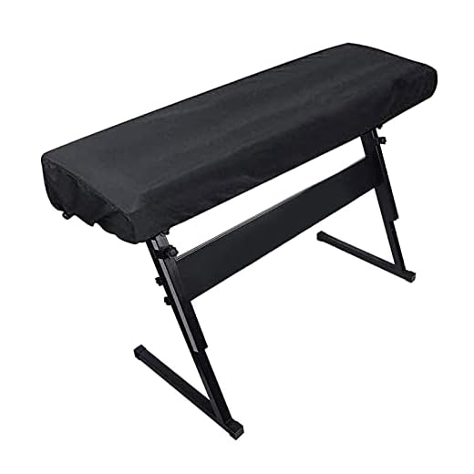 Pianotangentbordshölje Stretchable Dust Cover med justerbar elastisk sladd och låslås för 61/88 tangenter elektroniskt tangentbord, digitalt piano, Yamaha, Casio, Roland, konsoler,88 keys