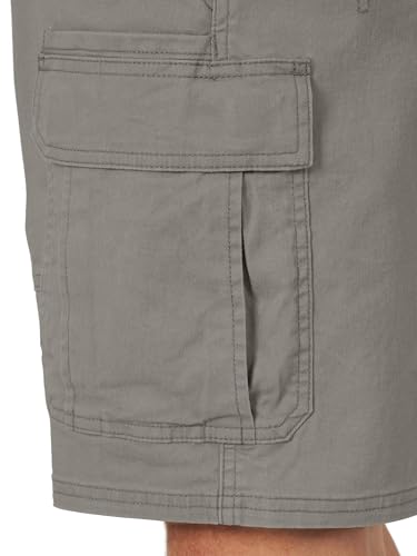 Image of AVANOVA Men's Cargo Shorts with Elastic Waist - Lightweight Cotton Casual Summer Shorts for Gym, Travel & Outdoor Wear | Multi-Pocket Comfy Fit Dailywear Bottoms ((Shorts 264)