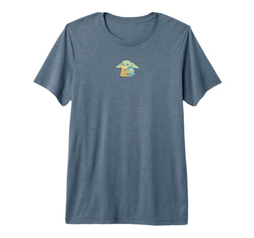 T-shirt Star Wars Grogu vêtement The Mandalorian enfant imprimé logo
