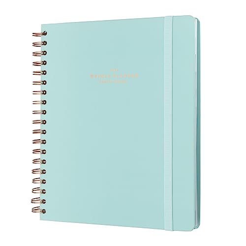 Kokonote Agenda 2023 2024 Semana Vista Big Size Lumiere Marine - Agenda Escritorio - Agenda Escolar 2023 2024 - Agenda Azul │ Agenda Semana Vista 17 Meses - Agenda Semanal - Papelería Bonita