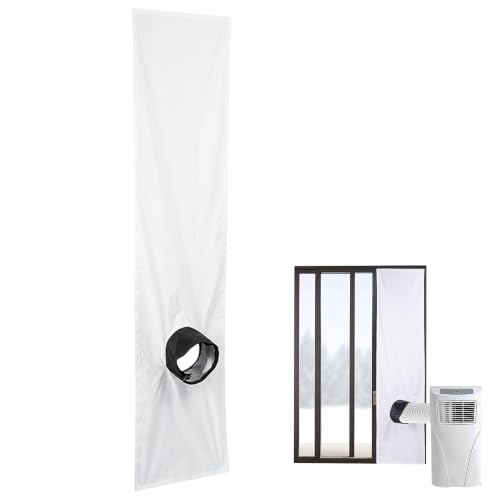 Kit de ventilación de ventana para aire acondicionado portátil, tela selladora para dormitorio