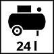 Einhell Kompressor TC-AC 190/24/8 (1500 W., max. 8 bar, 24 l-Tank, 165 l/min Ansaugleistung, Motordrehzahl 2850 min^-1, Druckminderer, Manometer, Ölschmierung)