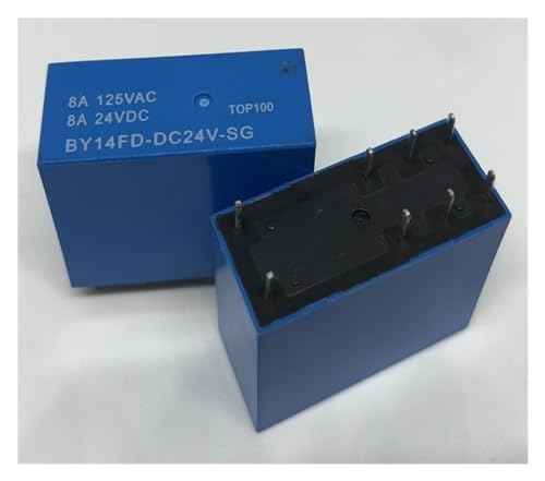 Relé de 8 pines BY14FD-DC24V-SG para solucionar caídas de tensión en automatismos