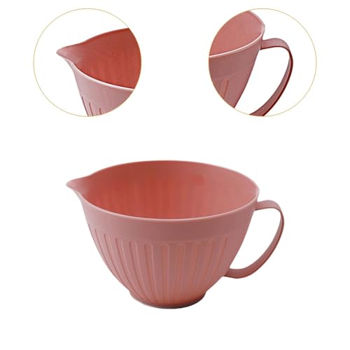 Tazón multipropósito con asa larga color rosa miniatura 5