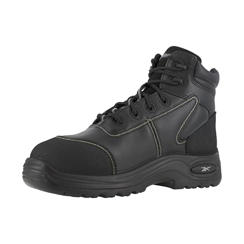 Reebok Men's Rb6755 Trainex Work Safety Composite Toe 6" Sport Boot with Flex Internal Met Guard Black4
