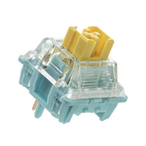 EPOMAKER Silent Mechanical Keyboard Switches Set - 35 Pieces Factory Pre-Lubed, 5-Pin Linear/Tactile...