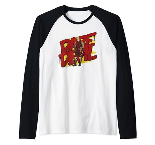 T-shirt baseball Daredevil Disney+ de style sportswear vintage