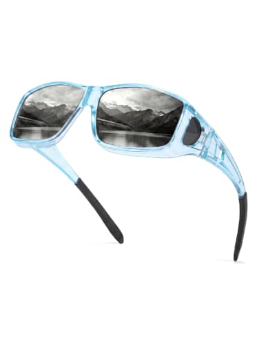 Image of IGnaef Fit Over Sunglasses for Men Polarized Wrap Around glasses with UV Protection IF0312