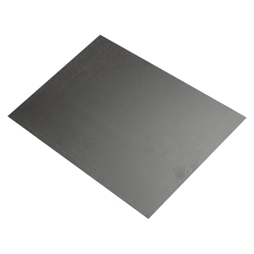 Plaque de carbone 200 x 250 mm rigide et légère finition mate uni