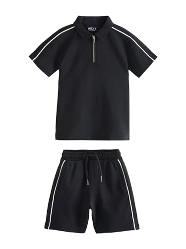 Ensemble short et polo garçon idéal pour les vacances et le parc