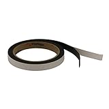 FindTape Receptive Steel Tape [Adhesive-Backed/Attracts Magnets] (MGRS): 1/2 in. x 10 ft. (Black) / outdoor-grade