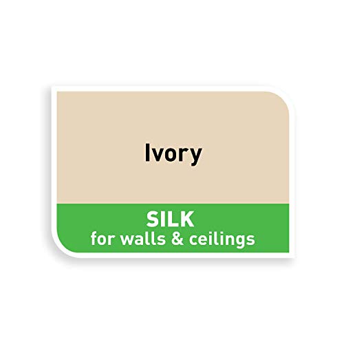 Dulux Silk Emulsion Paint For Walls And Ceilings - Ivory 2.5 Litres
