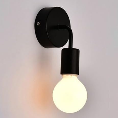 MGHRUEWH Moderne Wandleuchte 2Er-Set Schwarz