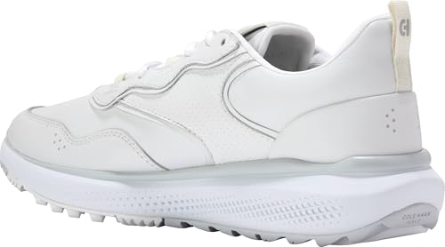 Cole Haan Cole Haan Women's Zerogrand Fairway 2 Golf Oxfords, White/Microchip/White, 9-B US