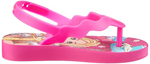Sandália Barbie Meu Pet, Ipanema Baby, Bebê Meninas, Rosa/Rosa/Amarelo, 23/24