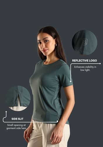 Image of Women's Soft & Stretchy Nylon Sports Top
