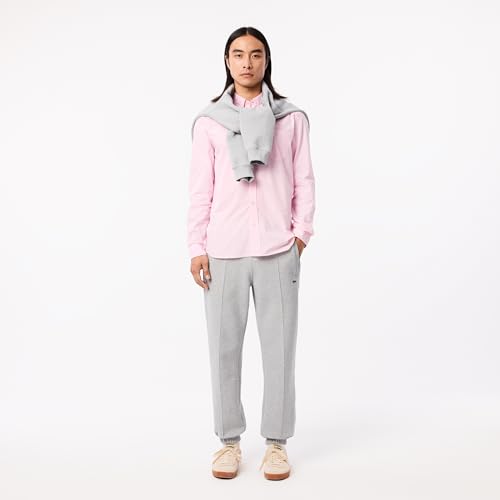 Image of Lacoste Regular Fit Gingham Poplin Shirt
