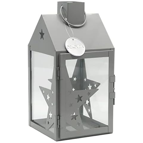 Dekovita Farol de Metal Estrellas Sasa de Luz Cover