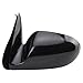 Driver Side Mirror Assembly Electric Adjustment Non-Heated No Memory Black Compatible with 2000-2006 Nissan Sentra NI1320133 NI1320144