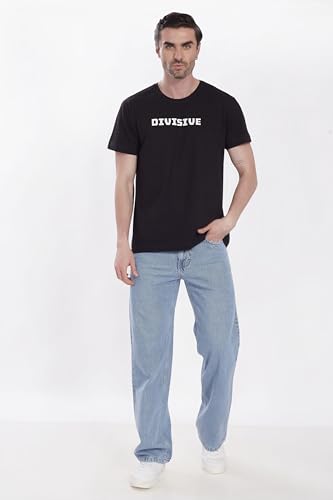 Image of DIVISIVE Men's Baggy Loose Fit Cotton Denim Jeans