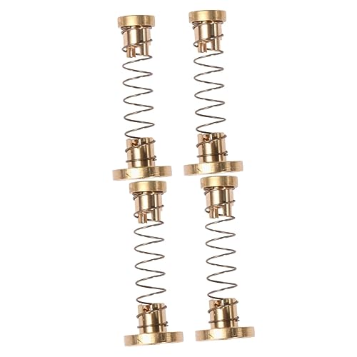 MUCKLILY 4pcs Stainless Steel Lead Screw Nuts for Printer Including Backlash Spring and Elimination Gap Nut for Printer 