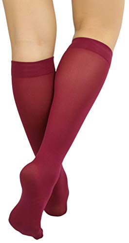 Image of ToBeInStyle Womens Pack of 6 Knee High Trouser Professional Socks