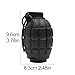 Zhongren Airsoft Tactical Grenade Plastic CS Battle Game Toy Dummy Hand Grenades Model Pull Ring Toys for Age 14+ (MF-36-BK)