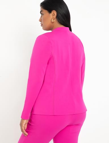 ELOQUII Women's Plus Size The Ultimate Stretch One Button Blazer2