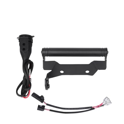 Support téléphone Tmax 560 avec barre d'extension et chargeur USB moto