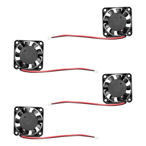 Dimensioni compatte per un raffreddamento efficiente: ogni ventola misura 40 mm x 40 mm x 10 mm, offrendo una soluzione di raffreddamento perfetta per spazi ristretti nelle stampanti 3D, nei DVR e in altri dispositivi elettronici. Le dimensioni compatte rendono facile l'integrazione nei tuoi progetti senza compromettere le prestazioni.