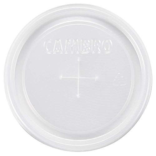 Couvercle jetable pour gobelets 177 ml Cambro CLST6190 transparent - 2