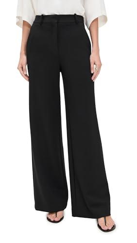 Theory Women's Trouser Pants, Black, 00 at Amazon Women's
