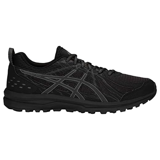 ASICS Men's Frequent Trail Running Shoes, 10, Black/Carbon