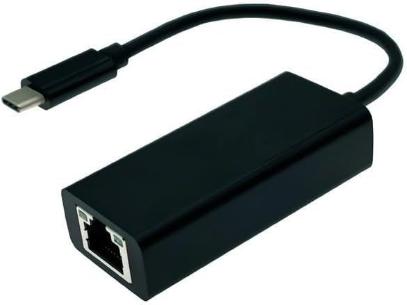 USB Type C to RJ45 Gigabit Adapter - Allows Network Connection - Durable Material - Ideal for Devices Without Ethernet Port