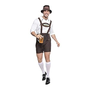 EraSpooky Volwassenen heren Oktoberfest kostuum Beierse klederdracht bierfeest themafeest carnaval