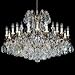 Schonbek 3792-76 Heirloom Bronze/Clear Handcut Crystal Nineteen Light Up/Down Lighting Chandelier from The Renaissance Collection