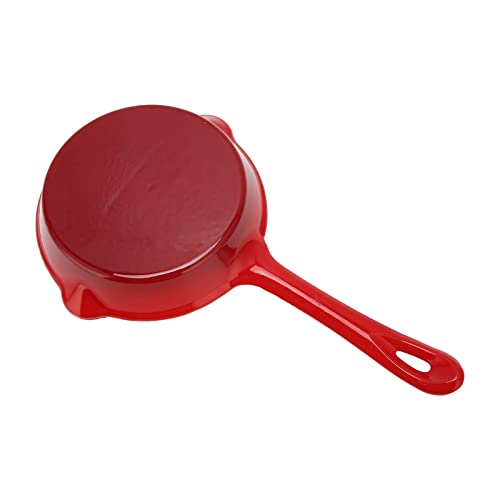 Poêle en fonte émaillée haut de gamme 16 cm induction antiadhésive durable - 6