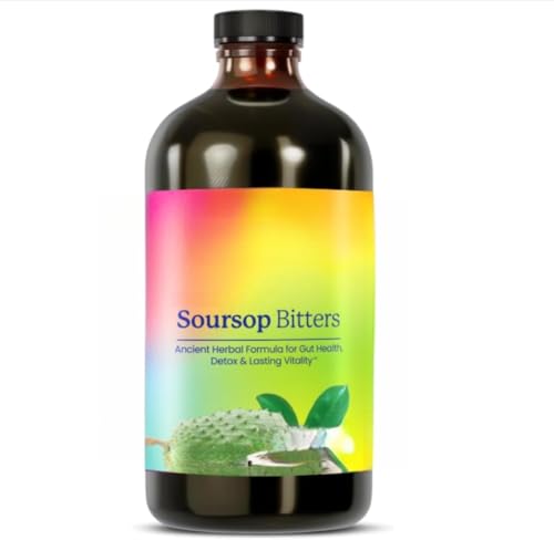 Soursop Bitters Liquid Unterstützt das Wohlbefinden der Verdauung und die Immunfunktion Entgiftung Gewichtsverlust Reinigt und glättet den Körper auf natürliche Weise und unterstützt den Körpe