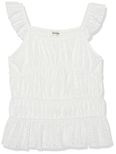 Image of Speechless Girls' Short Sleeve Shirred Eyelet Top