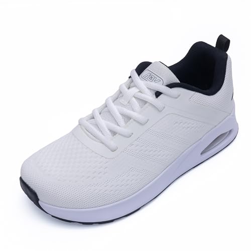 Image of IIV Women Wide Toe Box Walking Shoes Arch Support Running Tennis Sneakers Plantar Fasciitis Shoes