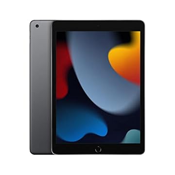 iPad da Apple (9a geração): Com chip A13 Bionic, tela Retina de 10,2 polegadas, 64 GB Wi-Fi, câmera frontal de 12 MP, câmera traseira de 8 MP, Touch ID, Cinzento sideral