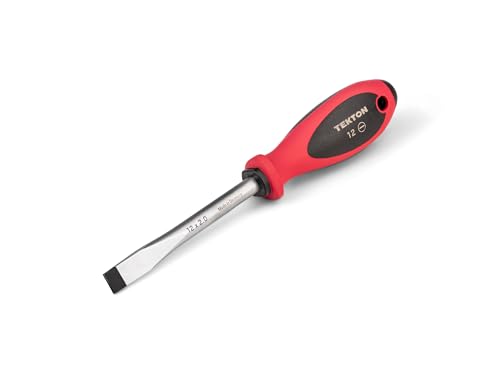 Image of TEKTON 12 mm Slotted Screwdriver (4 in. Shank) | DWS01324