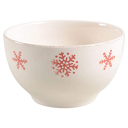 Euro Ceramica Birchwood Holiday Soup Cereal Bowl #TOP27