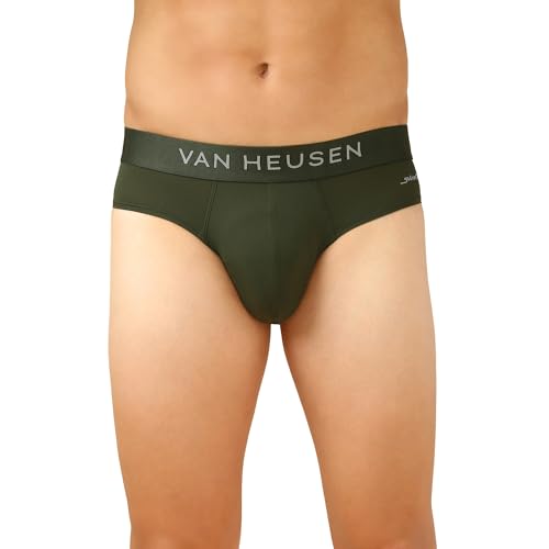Image of Van Heusen Men's Brief Pack of- 1 | Air Series| Light as air |Ultralight for superior comfort| Mesh Fabric | Breathable Active Trunks - Moisture-Wicking| Sweat Absorbant | Stretch Cotton Blend| Underwear for Active Wear | Style 40007