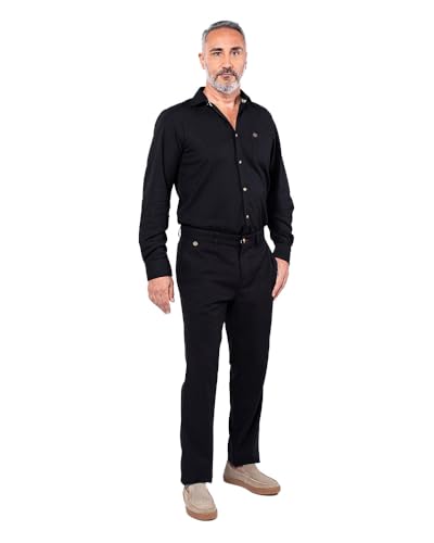 Hopper Island Linen Blend Easy-Care Relaxed Fit Pant