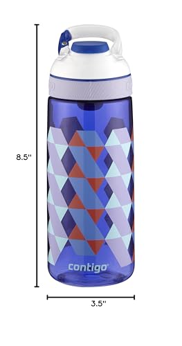 Image of Contigo AUTOSEAL Courtney Kids & Tweens Water Bottle, 20 oz, Cerulean