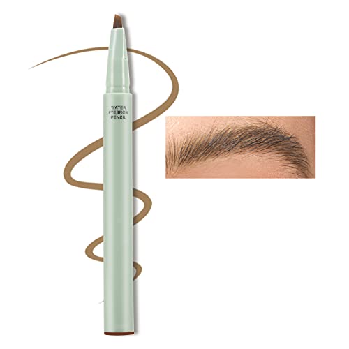 Boobeen Liquid Eyebrow Pencil, Water Based Tattoo Eyebrow Pen, Waterproof Brow Microblading Pen Creates Wild Brow Makeup #TOP6