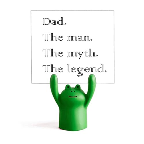 Support pour mémo grenouille Myth Legend pour décorer le bureau de papa