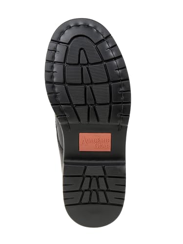 Mens Casual Classic Uniform Work Oxfords Leather Shoes (Adult)4