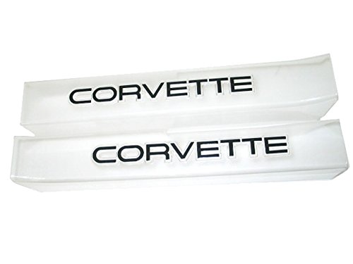 Couvre-plaque de seuil transparent de haute précision pour Corvette C4